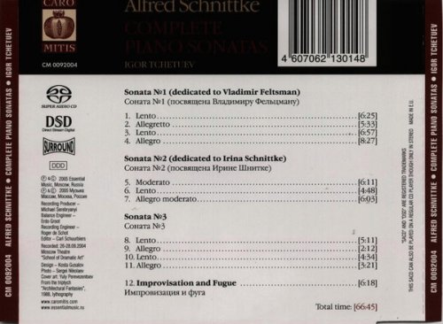 Igor Tchetuev - Alfred Schnittke: Complete Piano Sonatas (2005)