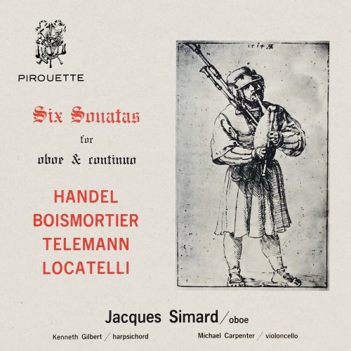 Jacques Simard, Kenneth Gilbert, Michael Carpenter - Six Sonatas For Oboe & Continuo (1965) [Hi-Res]