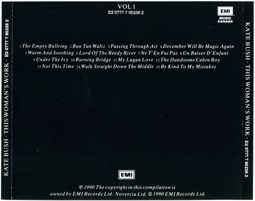 Kate Bush - This Woman's Work, Vol. 1 (1990) CD-Rip