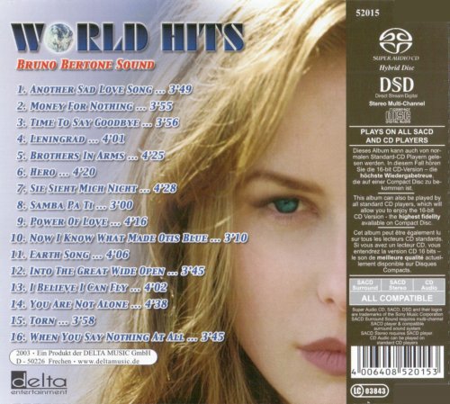 Bruno Bertone Sound - World Hits (2003) [SACD]