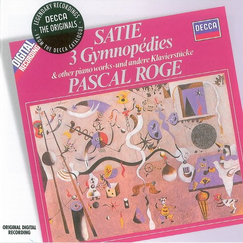 Pascal Roge - Satie: 3 Gymnopedies and Other Piano Works (2006)