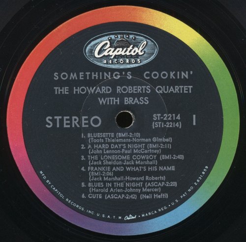 The Howard Roberts Quartet - Something's Cookin' (1965) LP