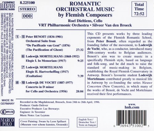 Silveer Van den Broeck - Romantic Orchestral Music by Flemish Composers, Vol. 1 (1998) CD-Rip