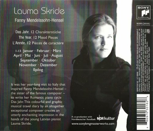 Lauma Skride - Fanny Mendelssohn-Hensel: The Year (2007) CD-Rip