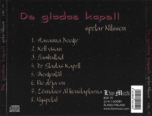 De Gladas Kapell - Spelar Nilsson (1978)