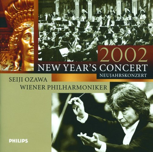 Vienna Philharmonic Orchestra, Seiji Ozawa - New Year Concert 2002 (2002)