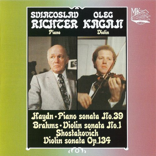 Oleg Kagan, Sviatoslav Richter - Haydn, Brahms, Shostakovich: Sonatas for violin and piano (1985) [1991]