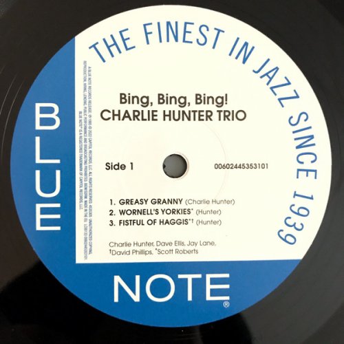 Charlie Hunter Trio - Bing, Bing, Bing! (Reissue, 2022) LP