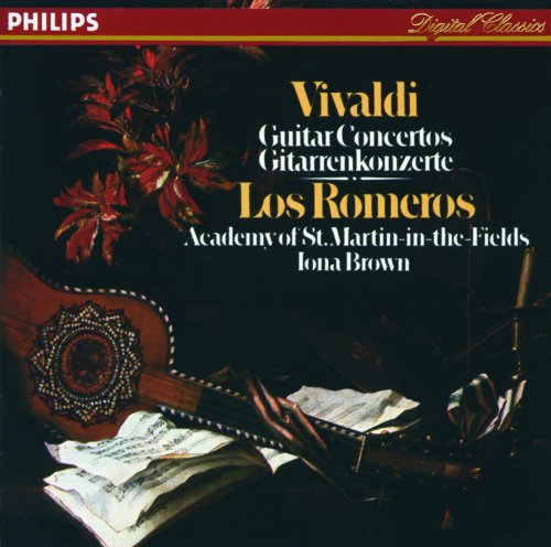 Los Romeros, Academy of St Martin in the Fields, Iona Brown - Vivaldi: Guitar Concertos (1985)