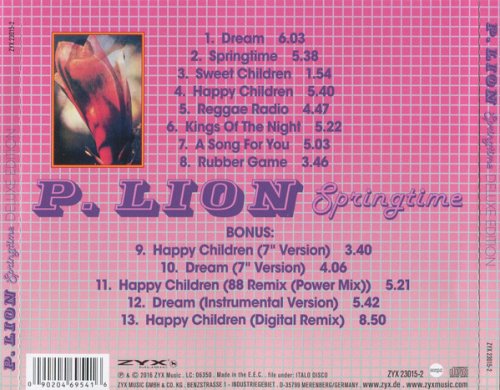 P. Lion - Springtime (Deluxe Edition) (1984/2016) FLAC