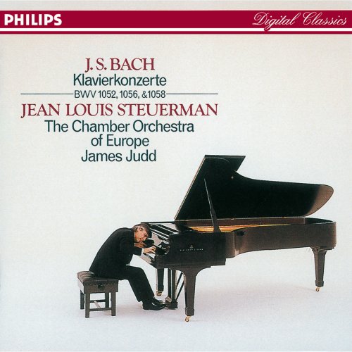 Jean Louis Steuerman, The Chamber Orchestra of Europe, James Judd - J.S. Bach: Klavierkonzerte BWV 1052, 1056, & 1058 (1987)