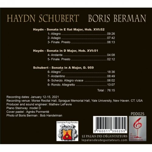 Boris Berman - Haydn Schubert (2021) [Hi-Res]
