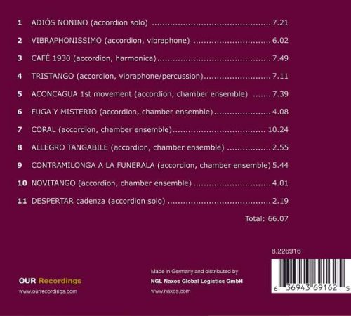 Bjarke Mogensen, Johan Bridger, Mathias Heise, Danish Chamber Players - Album for Astor (2022) [Hi-Res]