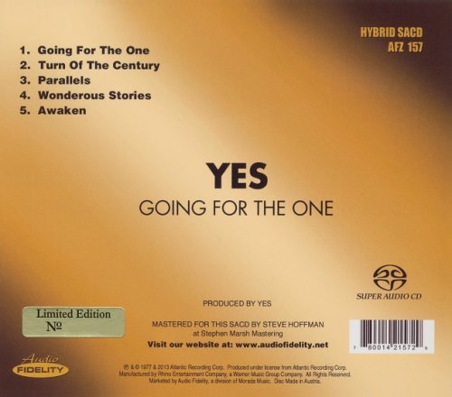 Yes - Going For The One (1977) [2013 SACD]