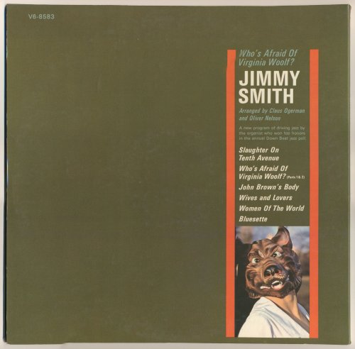 Jimmy Smith - Who's Afraid Of Virginia Woolf? (1964) LP