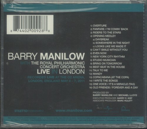 Barry Manilow - Live In London (2012)