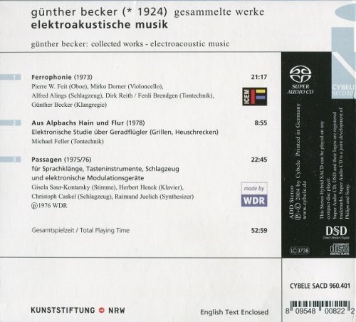 Gunther Becker - Electroacoustic Music (2005) [SACD]