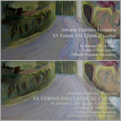 Antonio Federico Mormina - XX versvs XXI Classical Guitar, vol. 1-2 (2021-2022) [Hi-Res]