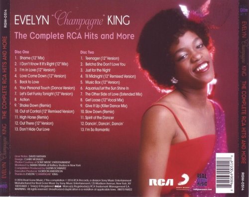 Evelyn "Champagne" King - The Complete RCA Hits And More (2016)