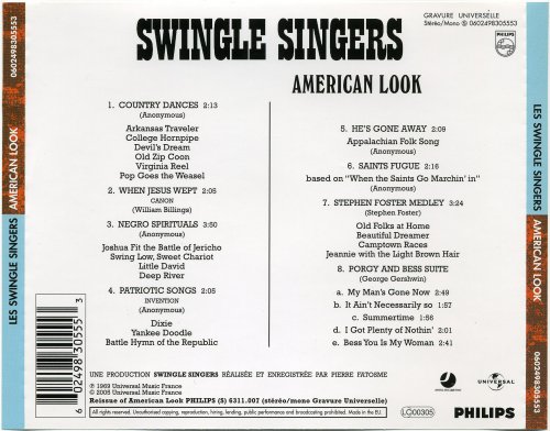 Swingle Singers - American Look (2005)