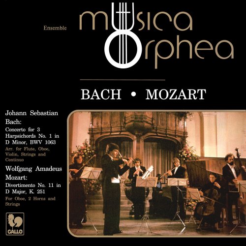 Musica Orphea - Bach: Concerto for 3 Harpsichords, BWV 1063 - Mozart: Divertimento No. 11 in D Major, K. 251 (2022) [Hi-Res]