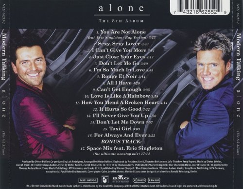 Modern Talking - Alone (1999)