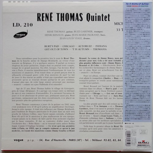 Rene Thomas Quintet - Rene Thomas Et Son Quintette (1954) [1997 Vogue Original LP Collection]