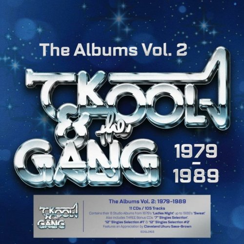 Kool & The Gang - The Albums Vol. 2 1979-1989 (2022) {11CD Box Set}