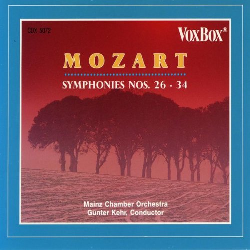 Gunter Kehr & Mainzer Kammerorchester - Mozart Symphonies Nos. 26-34 (1992)
