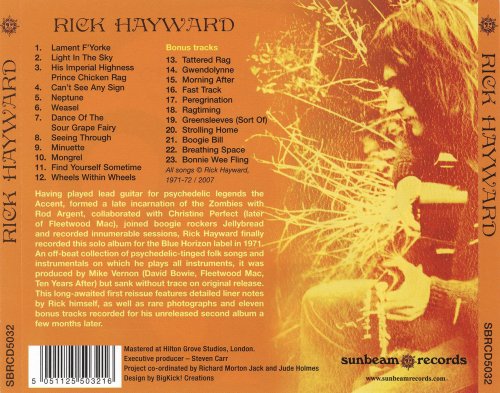 Rick Hayward - Rick Hayward (1971) [2007]