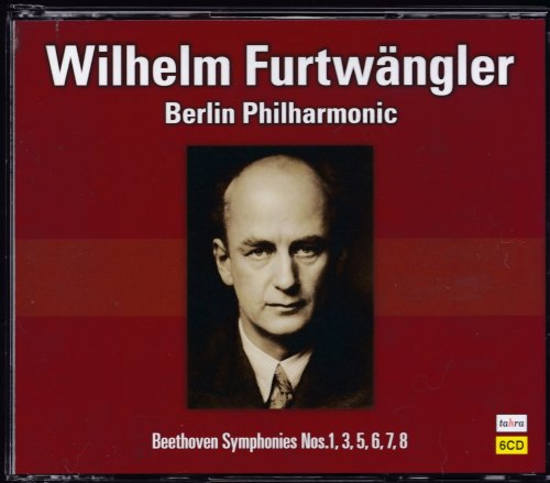 Wilhelm Furtwangler - Beethoven: Symphonies Nos.1, 3, 5, 6, 7, 8 (2018) [6CD Box Set]