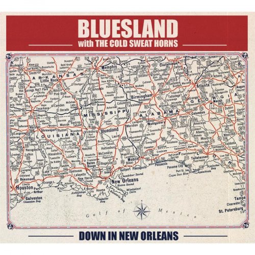 Bluesland, The Cold Sweat Horns - Down in New Orleans (2014)