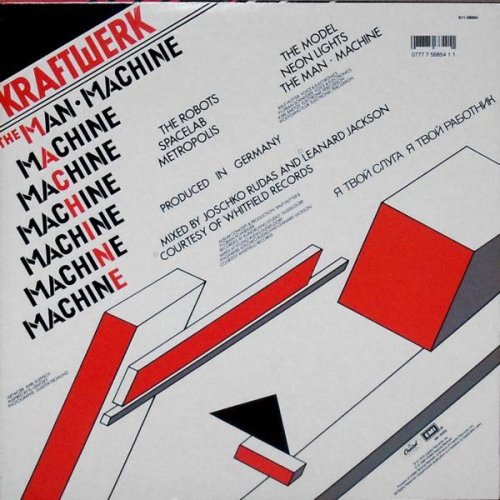 Kraftwerk - The Man-Machine (Reissue 1993) LP