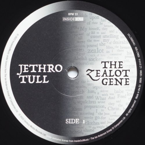 Jethro Tull - The Zealot Gene (2022) LP