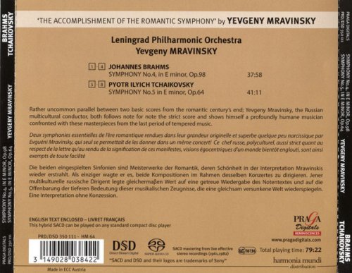 Yevgeny Mravinsky - Brahms: Symphony No. 4 / Tchaikovsky: Symphony No. 5 (2015)