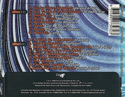 VA - Funky Disco 1 (2CD) (1998) CDRip FLAC