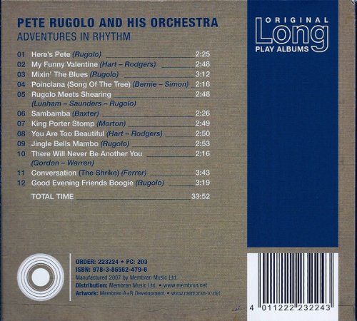 Pete Rugolo - Adventures In Rhythm (2007)