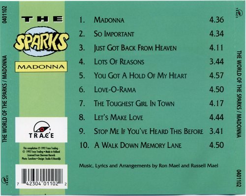 Sparks - The World Of The Sparks: Madonna (1992) CD-Rip