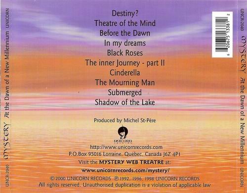 Mystery - At The Dawn Of A New Millennium (2000) CD Rip