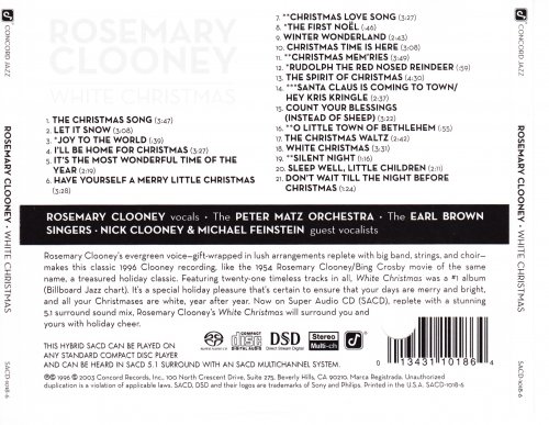 Rosemary Clooney - White Christmas (1996) [2003 SACD]