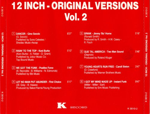 VA - 12 Inch. Original Versions Vol. 2 (1993)