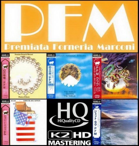 P.F.M. / Premiata Forneria Marconi - 5 Albums (Mini LP HQCD K2HD Mastering 2011)