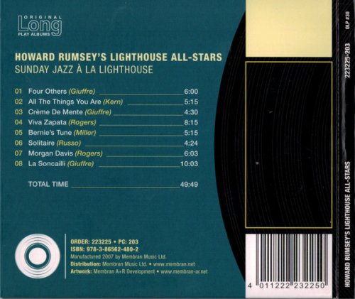 Howard Rumsey’s Lighthouse All Stars - Sunday Jazz à la Lighthouse (2007)