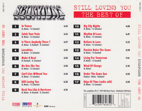 Scorpions - Still Loving You - The Best Of (1997) CD-Rip