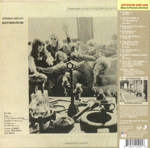 Jefferson Airplane - Bless Its Pointed Little Head (1969) [2013]