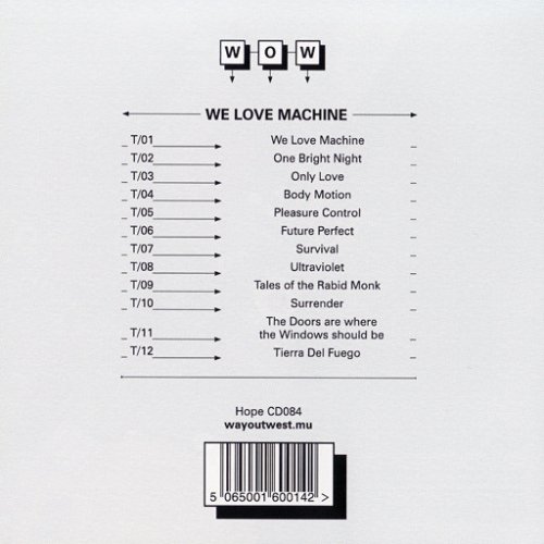 Way Out West - We Love Machine (2009) CD-Rip FLAC