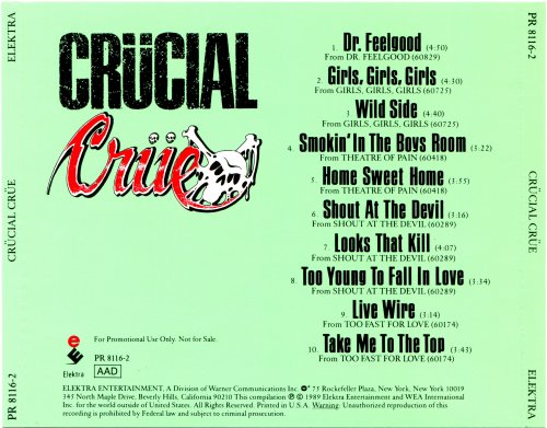 Motley Crue - Crucial Crue (1989) CD-Rip