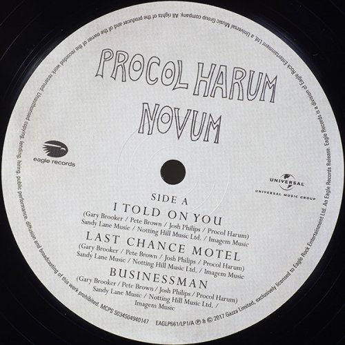 Procol Harum - Novum (2017) LP