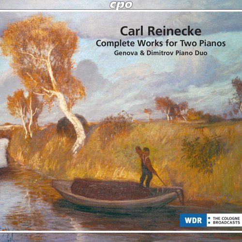 Genova and Dimitrov Piano Duo - Reinecke: Complete Works for 2 Pianos (2023) [Hi-Res]