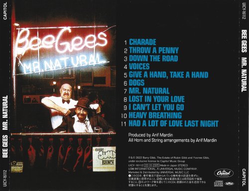 Bee Gees - Mr. Natural (Reissue, SHM-CD 2022)